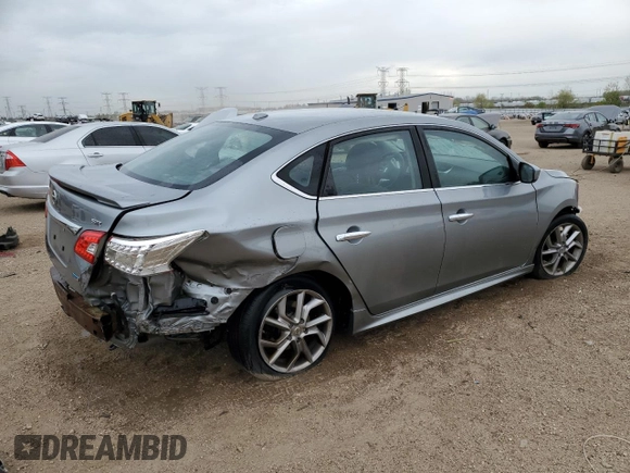 2013 Nissan Sentra SR z VIN 3N1AB7APXDL751864, wystawiony jako Copart lot #55168285 z przebiegiem 72 401 mil mil oraz Szkoda całkowita • Salvage title. Historia ofert i sprzedaży dostępna na DreamBid. Obrazek 3.