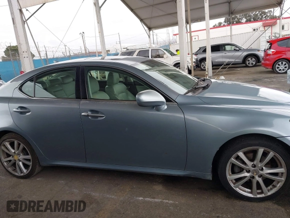 2007 Lexus IS 250 with VIN JTHBK262975039804, listed as a IAAI auction lot 41776505 with 188,005 mi miles and . Bid and sale history available at DreamBid. Image 14.
