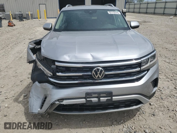 2021 Volkswagen Atlas SEL with VIN 1V2ER2CA8MC570634, listed as a Copart auction lot 57113175 with 47,766 mi miles and Salvage title. Bid and sale history available at DreamBid. Image 5.