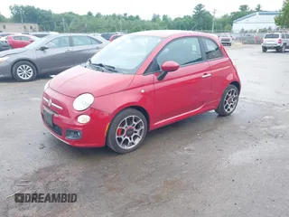 2012 FIAT 500 Sport z VIN 3C3CFFBR3CT105055, wystawiony jako IAAI lot #42470085 z przebiegiem 26 177 mil mil oraz . Historia ofert i sprzedaży dostępna na DreamBid. Obrazek 2.