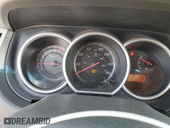 2011 Nissan Versa S with VIN 3N1BC1AP5BL442282, listed as a Copart auction lot 52713645 with 147,356 mi miles and Salvage title. Bid and sale history available at DreamBid. Image 9.