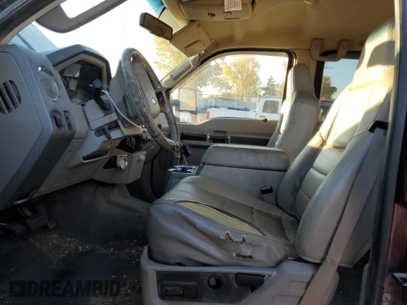 2010 Ford Super Duty F-250 SRW XL with VIN 1FTSW2BYXAEA18919, listed as a Copart auction lot 79466594 with 242,287 mi miles and Salvage Title. Bid and sale history available at carsss.com. Image 7.