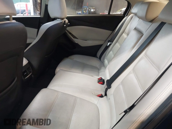 2017 Mazda 6 Grand Touring with VIN JM1GL1W51H1101519, listed as a IAAI auction lot 42132215 with 145,796 mi miles. Bid and sale history available at carsss.com. Image 8.