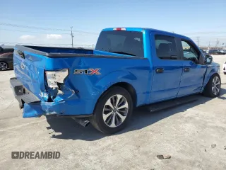 2019 Ford F-150 XL with VIN 1FTEW1CP7KKC69686, listed as a Copart auction lot 49140595 with 96,446 mi miles and Salvage Title. Bid and sale history available at carsss.com. Image 3.