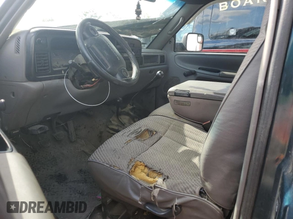 1996 Dodge 2500 with VIN 1B7KF26C1TS664899, listed as a Copart auction lot 73709724 with 200,525 mi miles and Salvage Title. Bid and sale history available at carsss.com. Image 7.