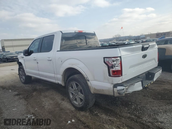 2018 Ford F-150 XL with VIN 1FTEW1E57JKE06779, listed as a Copart auction lot 84183014 with 198,203 mi miles and Salvage Title. Bid and sale history available at carsss.com. Image 2.
