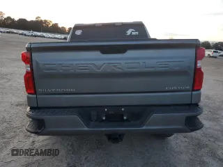 2020 Chevrolet Silverado 1500 Custom with VIN 3GCPWBEK7LG374754, listed as a Copart auction lot 83078394 with 100,469 mi miles and Clean Title. Bid and sale history available at carsss.com. Image 6.