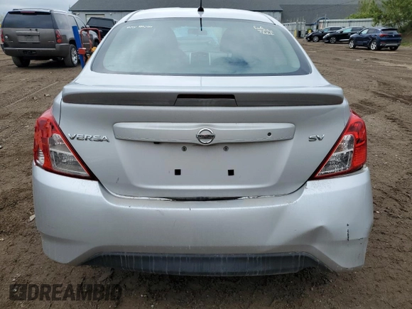 2019 Nissan Versa SV with VIN 3N1CN7AP3KL878212, listed as a Copart auction lot 56584795 with 102,645 mi miles and Clean title. Bid and sale history available at DreamBid. Image 6.