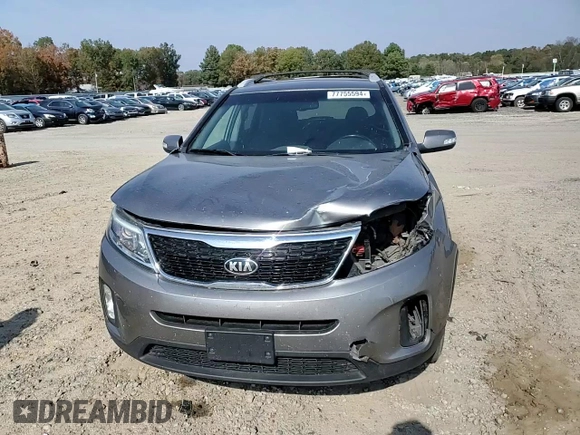 2015 Kia Sorento LX with VIN 5XYKT4A67FG635293, listed as a Copart auction lot 77755594 with 190,843 mi miles and Salvage Title. Bid and sale history available at carsss.com. Image 12.