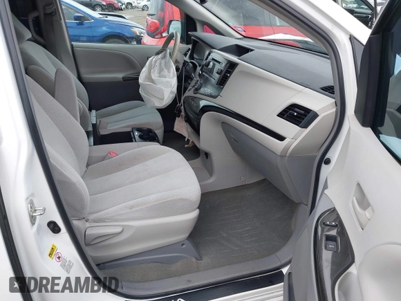 2013 Toyota Sienna LE AAS with VIN 5TDKK3DC1DS382812, listed as a IAAI auction lot 41910799 with 178,315 mi miles and . Bid and sale history available at DreamBid. Image 5.