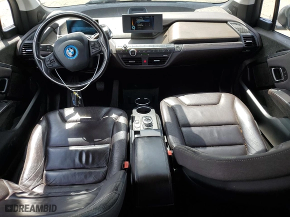 2017 BMW i3 with VIN WBY1Z8C38HV893417, listed as a Copart auction lot 53063865 with 28,910 mi miles and Salvage Title. Bid and sale history available at carsss.com. Image 8.