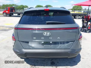 2025 Hyundai Kona SEL with VIN KM8HBCAB6SU232611, listed as a IAAI auction lot 42016054 with 6,383 mi miles. Bid and sale history available at carsss.com. Image 16.