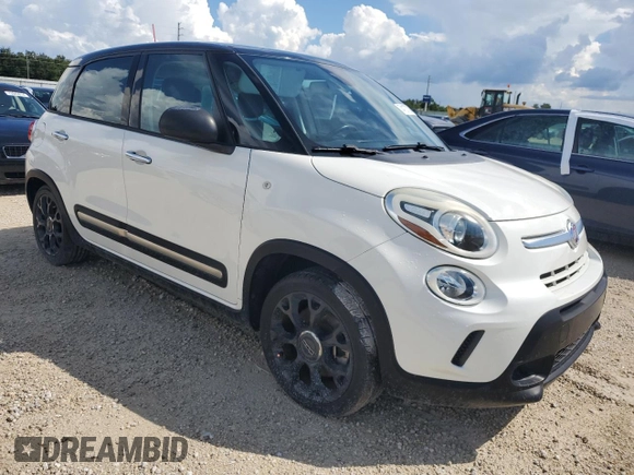 2017 FIAT 500L Trekking z VIN ZFBCFADH0HZ039862, wystawiony jako Copart lot #74137724 z przebiegiem 46 318 mil mil oraz Szkoda całkowita • Salvage title. Historia ofert i sprzedaży dostępna na DreamBid. Obrazek 4.