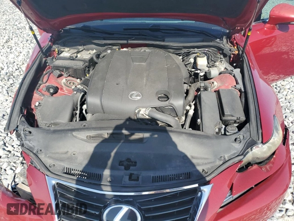 2014 Lexus IS 250 with VIN JTHBF1D21E5000493, listed as a Copart auction lot 56665195 with 115,054 mi miles and Salvage title. Bid and sale history available at DreamBid. Image 11.