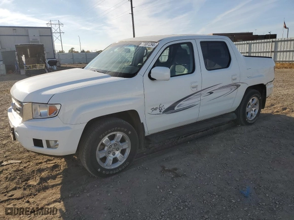 2010 Honda Ridgeline RTS with VIN 5FPYK1F47AB010922, listed as a Copart auction lot 77881294 with 37,977 mi miles and Salvage Title. Bid and sale history available at carsss.com. Image 1.
