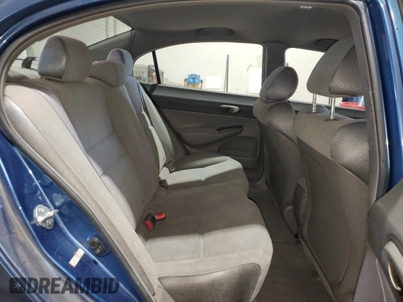 2008 Honda Civic LX with VIN 2HGFA16518H535542, listed as a Copart auction lot 45506495 with 58,148 mi miles and Salvage Title. Bid and sale history available at DreamBid. Image 10.
