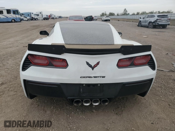 2014 Chevrolet Corvette Z51 1LT z VIN 1G1YH2D77E5102297, wystawiony jako Copart lot #82313414 z przebiegiem 44 124 mil mil oraz Szkoda całkowita • Salvage title. Historia ofert i sprzedaży dostępna na DreamBid. Obrazek 6.