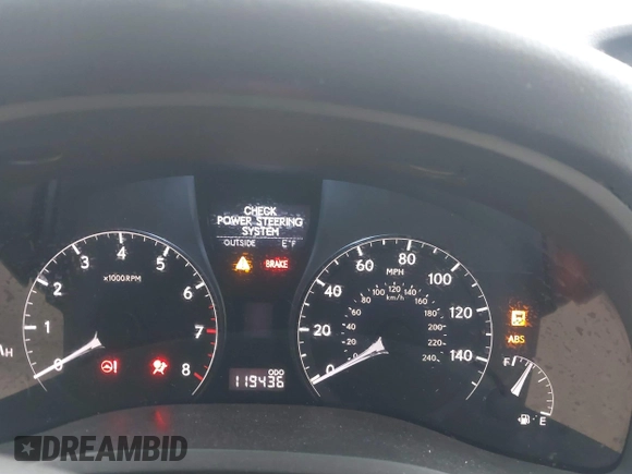 2010 Lexus RX 350 z VIN 2T2ZK1BA0AC029899, wystawiony jako IAAI lot #42098407 z przebiegiem 119 436 mil mil oraz . Historia ofert i sprzedaży dostępna na DreamBid. Obrazek 7.