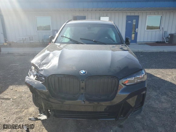 2024 BMW X3 xDrive30i with VIN 5UX53DP02R9T64423, listed as a Copart auction lot 48703405 with 24,017 mi miles and Salvage Title. Bid and sale history available at carsss.com. Image 5.