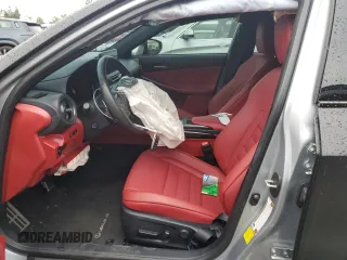 2023 Lexus IS with VIN JTHAP1D21P5003907, listed as a Copart auction lot 42641105 with 21,907 mi miles and Salvage Title. Bid and sale history available at carsss.com. Image 7.
