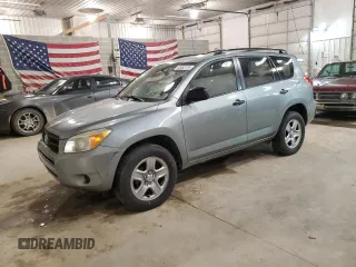 2007 Toyota RAV4 with VIN JTMBD33V776040475, listed as a Copart auction lot 85452174 with 134,196 mi miles and Salvage Title. Bid and sale history available at carsss.com. Image 1.