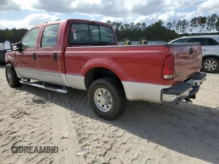 2003 Ford Super Duty F-250 XL with VIN 1FTNW20F83EA79803, listed as a Copart auction lot 77653954 with 0 mi miles and Salvage Title. Bid and sale history available at carsss.com. Image 2.