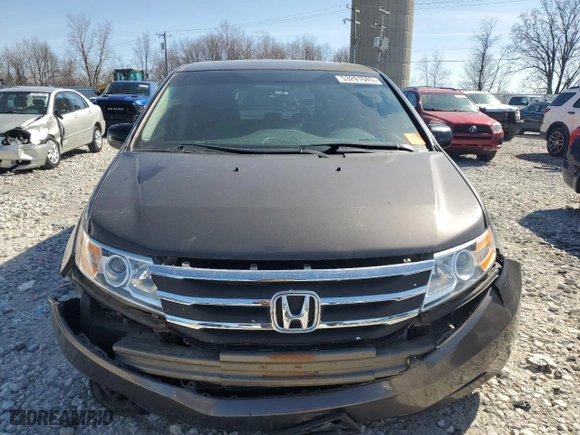 2011 Honda Odyssey EX-L with VIN 5FNRL5H65BB056377, listed as a Copart auction lot 53291945 with 0 mi miles and Clean Title. Bid and sale history available at carsss.com. Image 5.