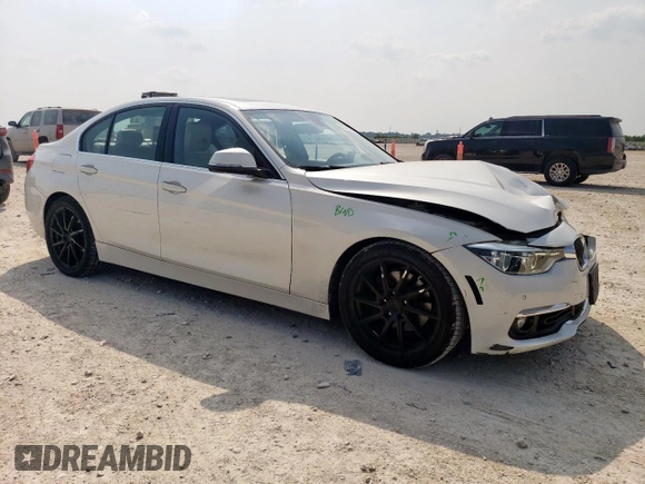 2016 BMW 3 Series 328i z VIN WBA8E9C56GK647899, wystawiony jako Copart lot #57431625 z przebiegiem 104 249 mil mil oraz Szkoda całkowita • Salvage title. Historia ofert i sprzedaży dostępna na DreamBid. Obrazek 4.