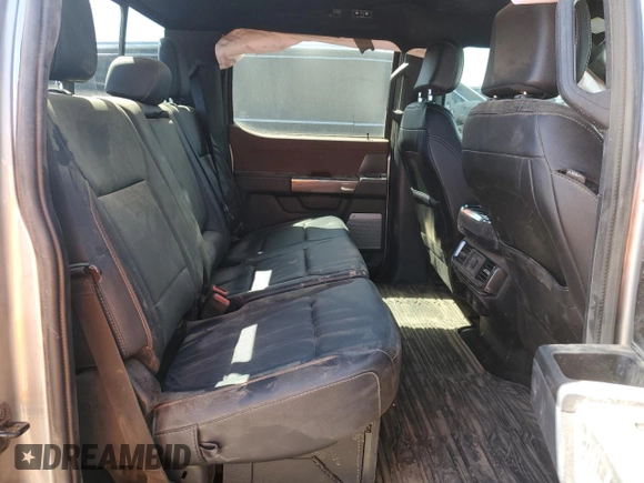 2023 Ford F-150 XL with VIN 1FTFW1E88PFB23338, listed as a Copart auction lot 50353865 with 0 mi miles and Salvage Title. Bid and sale history available at carsss.com. Image 11.