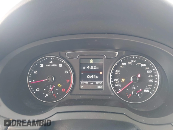 2016 Audi Q3 Premium Plus z VIN WA1EFCFS9GR008435, wystawiony jako IAAI lot #41947710 z przebiegiem 112 770 mil mil oraz . Historia ofert i sprzedaży dostępna na DreamBid. Obrazek 7.