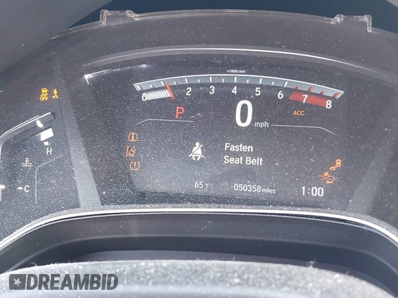 2018 Honda CR-V EX with VIN 7FARW2H5XJE047870, listed as a IAAI auction lot 41777145 with 50,358 mi miles and . Bid and sale history available at carsss.com. Image 15.