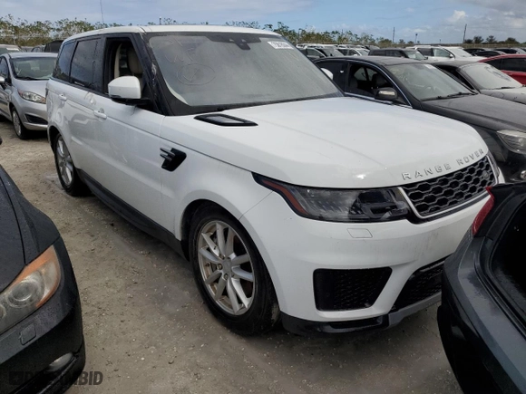 2018 Land Rover Range Rover Sport SE with VIN SALWG2RV3JA413325, listed as a Copart auction lot 75816044 with 71,554 mi miles and Non Repairable. Bid and sale history available at carsss.com. Image 4.