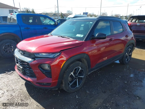 2021 Chevrolet TrailBlazer RS with VIN KL79MUSL1MB065103, listed as a IAAI auction lot 41920106 with 119,752 mi miles. Bid and sale history available at carsss.com. Image 19.