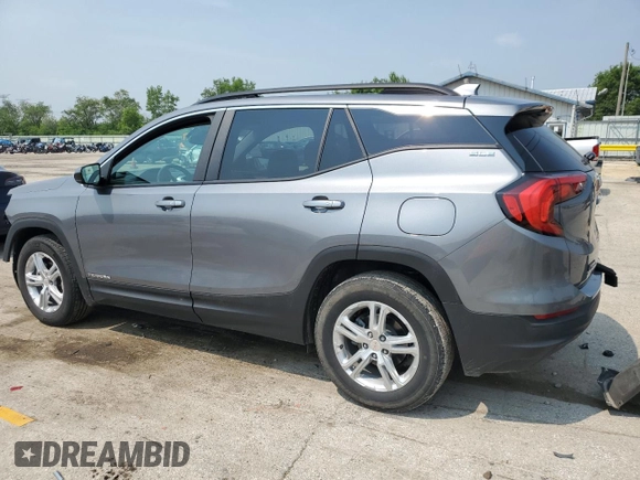 2021 GMC Terrain SLE with VIN 3GKALMEV0ML362219, listed as a Copart auction lot 59739645 with 47,889 mi miles and Salvage title. Bid and sale history available at DreamBid. Image 2.