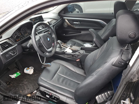 2014 BMW 4 Series 428i xDrive with VIN WBA3N5C59EF716495, listed as a Copart auction lot 37768323 with 88,371 mi miles and Salvage Title. Bid and sale history available at DreamBid. Image 7.