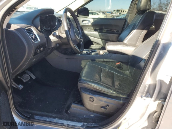 2015 Dodge Durango Citadel with VIN 1C4RDJEG7FC799354, listed as a Copart auction lot 87958385 with 217,849 mi miles and Salvage Title. Bid and sale history available at carsss.com. Image 7.