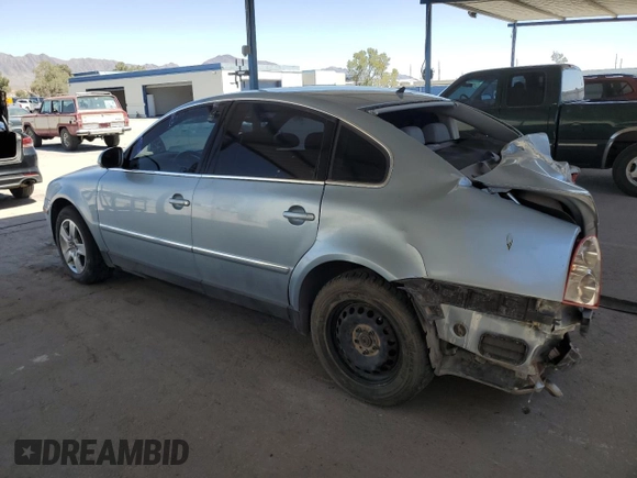 2004 Volkswagen Passat GLS z VIN WVWPD63B24P252638, wystawiony jako Copart lot #54247995 z przebiegiem 77 786 mil mil oraz Szkoda całkowita • Salvage title. Historia ofert i sprzedaży dostępna na DreamBid. Obrazek 2.
