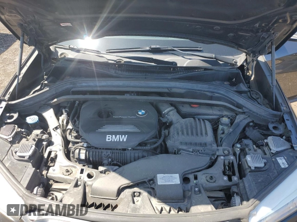 2018 BMW X1 sDrive28i with VIN WBXHU7C31J5L05441, listed as a Copart auction lot 49420595 with 115,003 mi miles and Salvage Title. Bid and sale history available at carsss.com. Image 12.