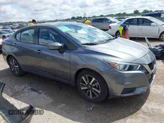 2021 Nissan Versa SV with VIN 3N1CN8EV4ML852591, listed as a IAAI auction lot 42352436 with 75,721 mi miles and . Bid and sale history available at DreamBid. Image 1.