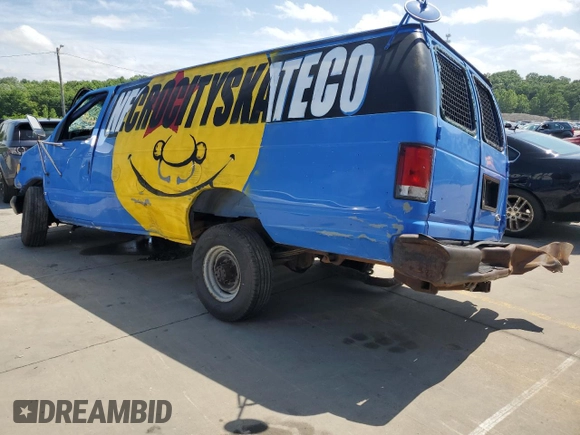 2000 Ford Econoline Cargo с VIN 1FTSS34L9YHA82428, выставлен на аукционе Copart как лот 57232145 с пробегом 170 227 миль миль и Списание • Salvage title. История ставок и продаж доступна на DreamBid. Изображение 2.