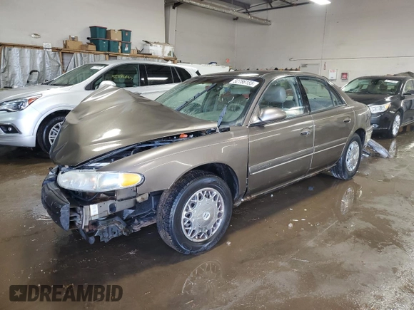 2002 Buick Century Limited with VIN 2G4WY55J721168089, listed as a Copart auction lot 52786155 with Not Provided miles and Salvage Title. Bid and sale history available at carsss.com. Image 1.