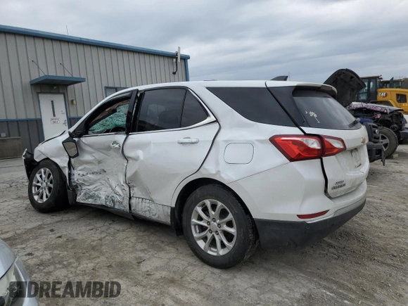 2018 Chevrolet Equinox LT with VIN 2GNAXSEV1J6173929, listed as a Copart auction lot 54554045 with 126,275 mi miles and Salvage Title. Bid and sale history available at carsss.com. Image 2.