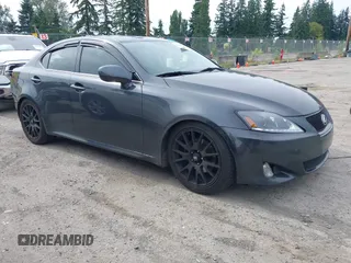 2008 Lexus IS 250 with VIN JTHBK262485079760, listed as a IAAI auction lot 42586575 with 128,618 mi miles and . Bid and sale history available at DreamBid. Image 1.