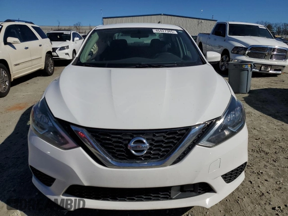 2019 Nissan Sentra SV with VIN 3N1AB7AP9KY380230, listed as a Copart auction lot 46427365 with 70,254 mi miles and Salvage Title. Bid and sale history available at DreamBid. Image 5.