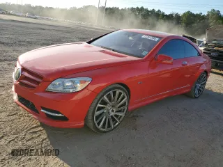 2011 Mercedes-Benz CL-Class CL 550 with VIN WDDEJ9EB7BA026129, listed as a Copart auction lot 72261394 with 78,020 mi miles and Salvage Title. Bid and sale history available at carsss.com. Image 1.