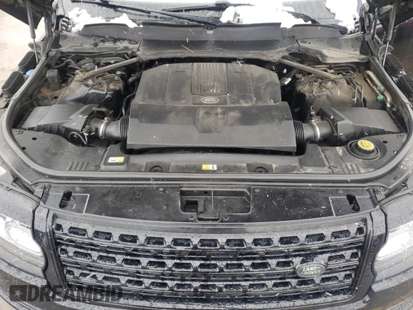2017 Land Rover Range Rover with VIN SALGR2FV9HA333282, listed as a Copart auction lot 51942355 with 104,035 mi miles and Clean title. Bid and sale history available at DreamBid. Image 12.
