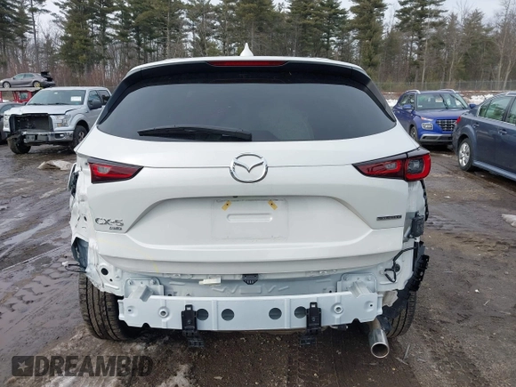 2024 Mazda CX-5 2.5 S Premium Package with VIN JM3KFBDL1R0432804, listed as a IAAI auction lot 41610696 with 20,484 mi miles. Bid and sale history available at carsss.com. Image 17.