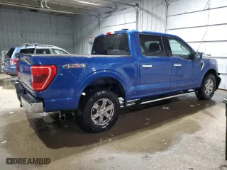 2022 Ford F-150 XL with VIN 1FTEW1EPXNFA76684, listed as a Copart auction lot 88456625 with 49,201 mi miles and Salvage Title. Bid and sale history available at carsss.com. Image 3.