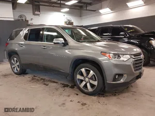 2019 Chevrolet Traverse LT Leather with VIN 1GNEVHKW6KJ318541, listed as a IAAI auction lot 41265457 with 70,039 mi miles. Bid and sale history available at carsss.com. Image 1.