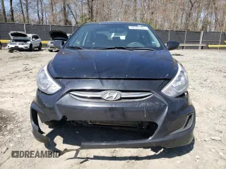 2017 Hyundai Accent SE with VIN KMHCT4AE0HU363775, listed as a Copart auction lot 49123384 with 152,280 mi miles and Non Repairable. Bid and sale history available at carsss.com. Image 5.